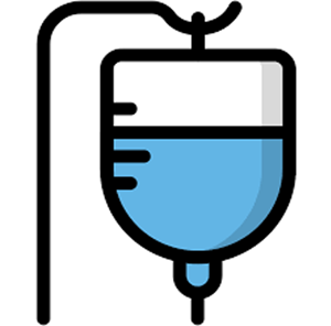 স্যালাইন দেওয়া